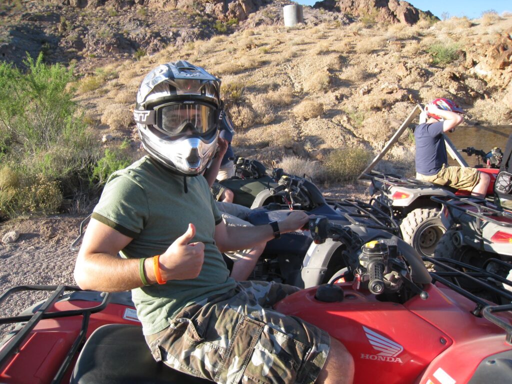 Off-roading in the Mojave Desert